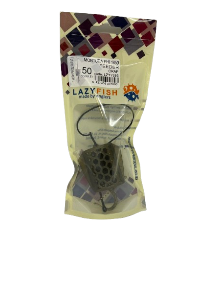 MONTURA FHI1850 COSULET FEEDER 50G / CRAP/ 1HOOK NR.8  FIR DE PAR