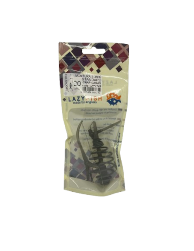 Montura pescuit standard crap si caras, arc 30g, 3 carlige Nr.8 - S3830