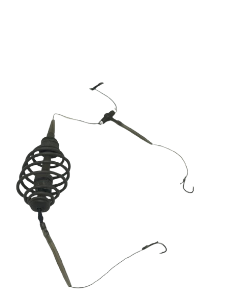 Montura pescuit standard crap si caras, arc 30g, 2 carlige Nr.8