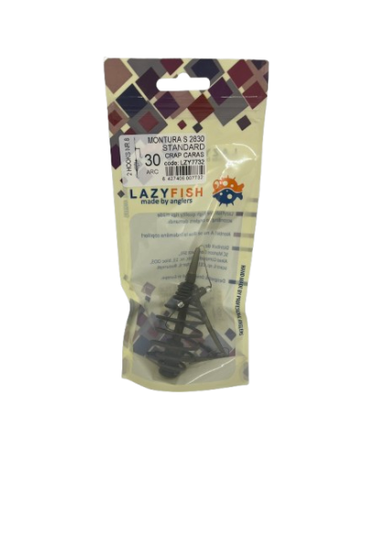 Montura pescuit standard crap si caras, arc 30g, 2 carlige Nr.8 2