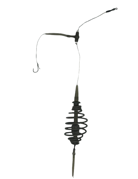 Montura pescuit standard crap si caras, arc 30g, 2 carlige Nr.8