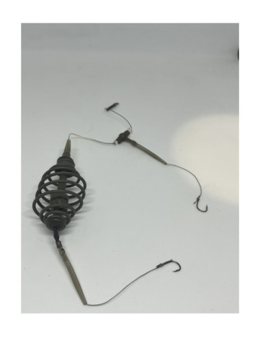 Montura pescuit standard crap si caras, arc 30g, 2 carlige Nr.8