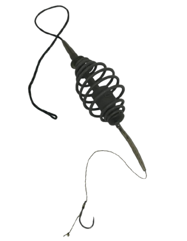 Montura pescuit crap/caras arc 40g, 1 carlig Nr.6, Leadfree 35LB - CHS1640