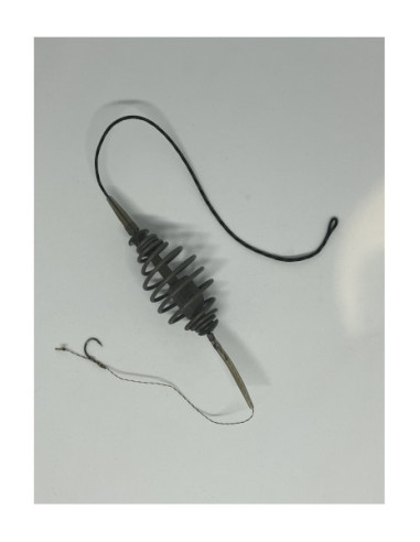Montura pescuit crap/caras arc 40g, 1 carlig Nr.6, Leadfree 35LB - CHS1640