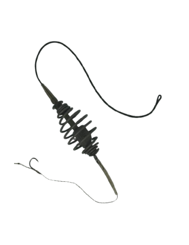 Montura pescuit crap/caras arc 40g, 1 carlig Nr.6, Leadfree 35LB - CHS1640