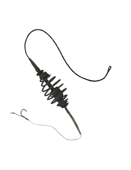 Montura pescuit crap/caras arc 40g, 1 carlig Nr.6, Leadfree 35LB - CHS1640