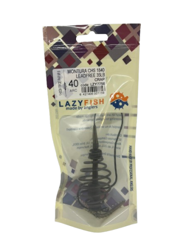 Montura pescuit crap/caras momitor 40g, 1 carlig NR.8 / Leadfree 35LB - CHS1840