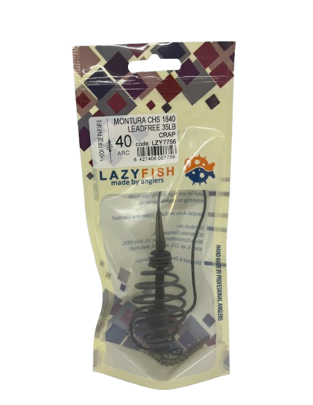 Montura pescuit crap/caras momitor 40g, 1 carlig NR.8 / Leadfree 35LB - CHS1840