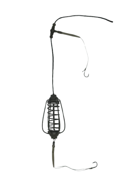 Montura pescuit crap/caras momitor 50g, 2 carlige NR.8 / Leadfree 35LB - CA2850