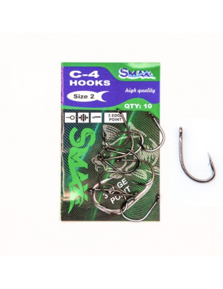 Carlige pescuit crap Smax C4