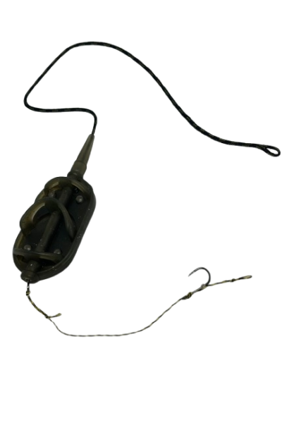 Montură pescuit crap Method in-line 40g, fir de par – Lazy Fish CHFA1840