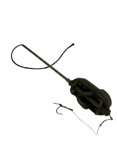 Montură pescuit crap Method in-line long 80g – Lazy Fish TNFA1680