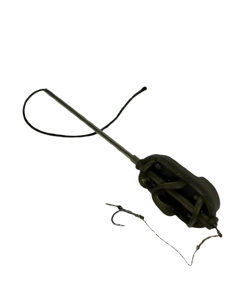 Montură pescuit crap Method in-line long 80g – Lazy Fish TNFA1680
