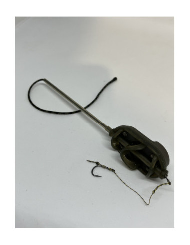 Montură pescuit crap Method in-line long 80g – Lazy Fish TNFA1680
