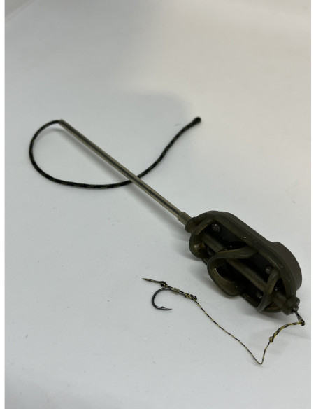 Montură pescuit crap Method in-line long 80g – Lazy Fish TNFA1680