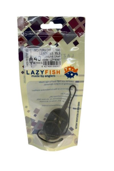 Montură pescuit crap Method XL in-line 40g – Lazy Fish CHFXL1840 2