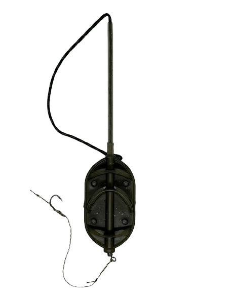 Montură pescuit crap Method XL in-line long 50g, Lazy Fish THFXL1850