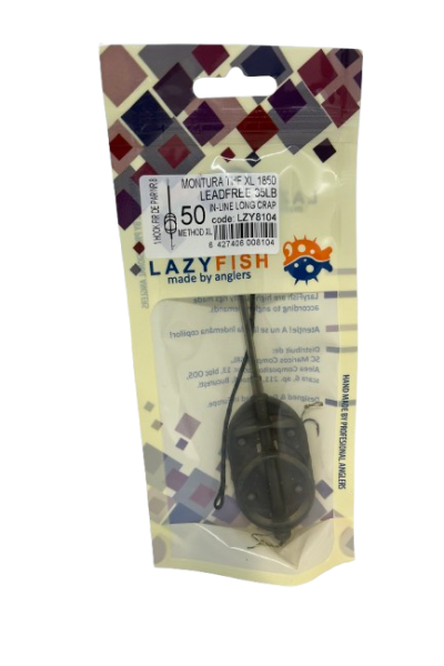 Montură pescuit crap Method XL in-line long 50g – Lazy Fish THFXL1850 2