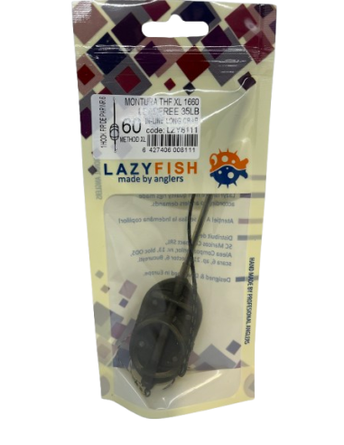 Montură pescuit crap Method XL in-line long 60g – Lazy Fish THFXL1660