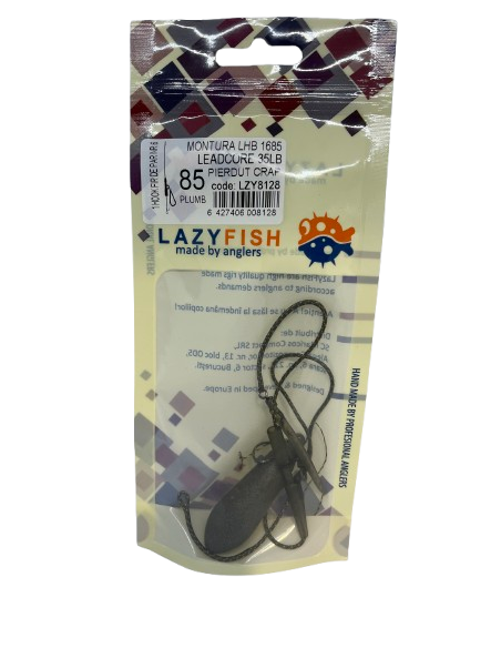 Montură pescuit crap plumb pierdut 85g – Lazy Fish LHB1685