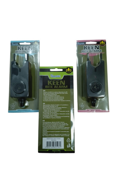 Avertizor pescuit SMAX KEEN Bite Alarm - Verde 2