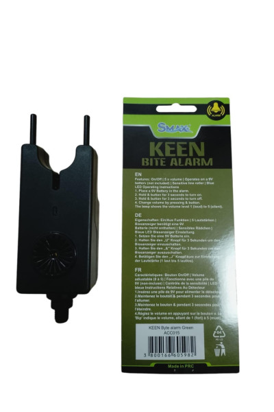 Avertizor pescuit individual SMAX KEEN Bite Alarm - Roz (Powder)