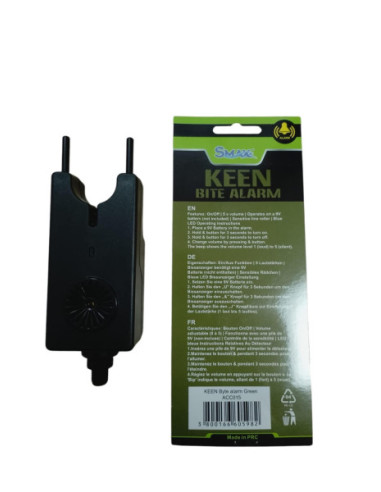 Avertizor pescuit individual SMAX KEEN Bite Alarm - Roz (Powder)