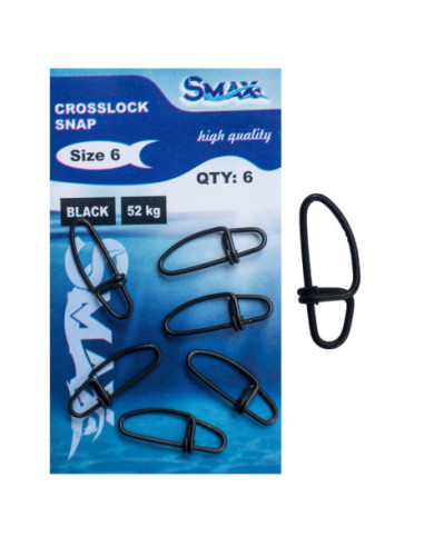 Agrafa Smax Crosslock  (Crosslock Snap) - 5 buc./plic