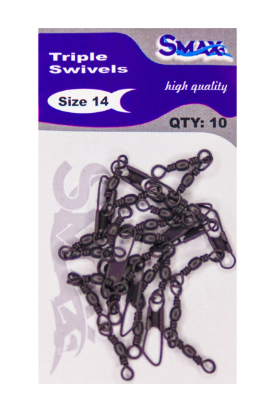 Agrafa Smax cu vartej triplu (Triple Swivel)