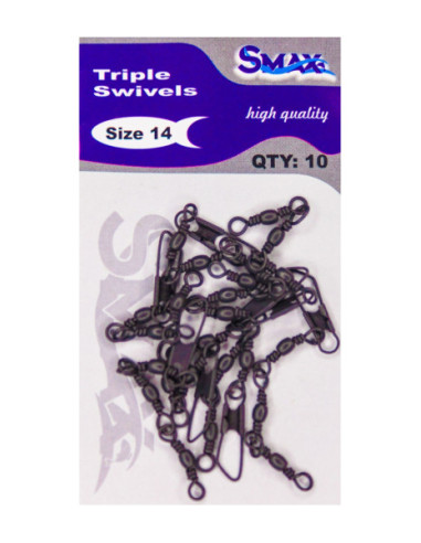 Agrafa Smax cu vartej triplu (Triple Swivel)