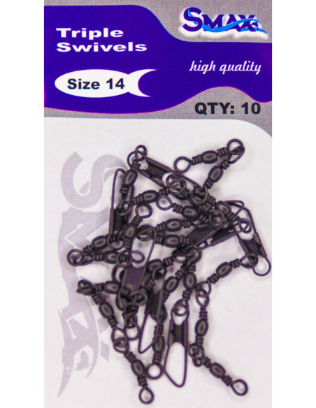 Agrafa Smax cu vartej triplu (Triple Swivel)