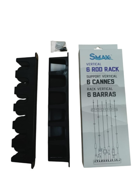 Suport Lansete Vertical SMAX Rod Rack , 6 posturi