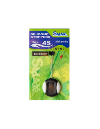 Opritoare siliconice NEW marimea 4S (Silicone Stopper), 7 buc/plic