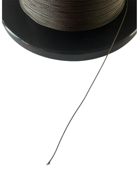 Fir Leadcore 1000m, maro, 45LBS