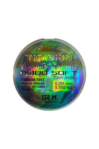 Fir Smax TITANIUM, monofilament, culoare Clear, 150m