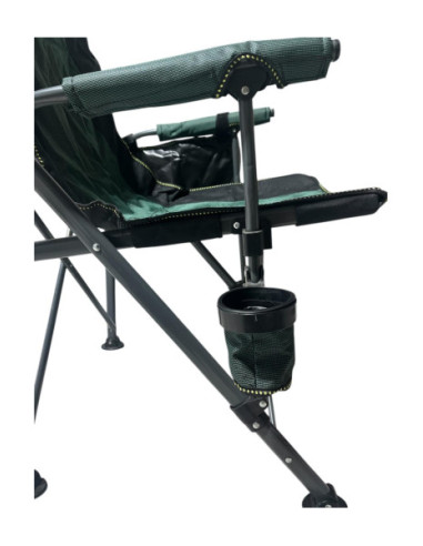 Scaun pliabil pescuit SMAX cu suport pahar și husă transport